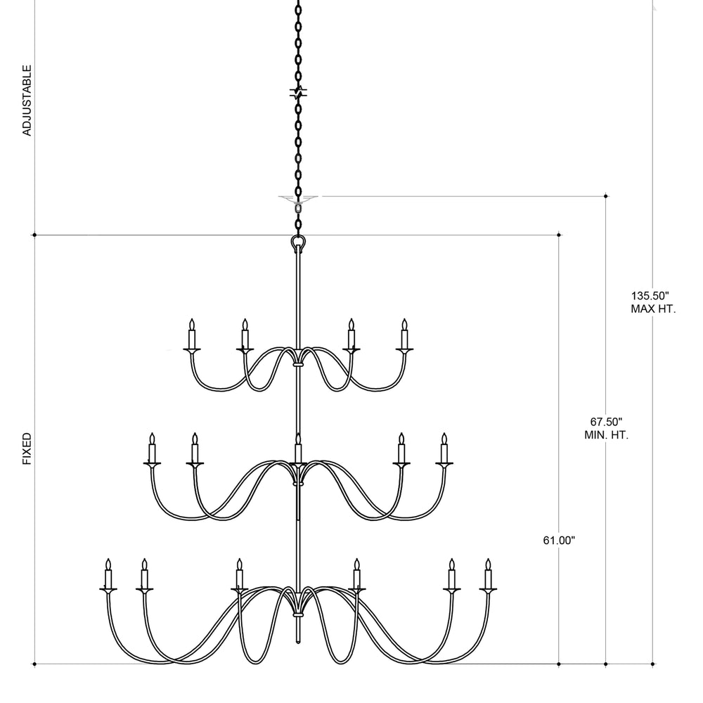 
                      
                        Tirrell Large Black Chandelier
                      
                    
