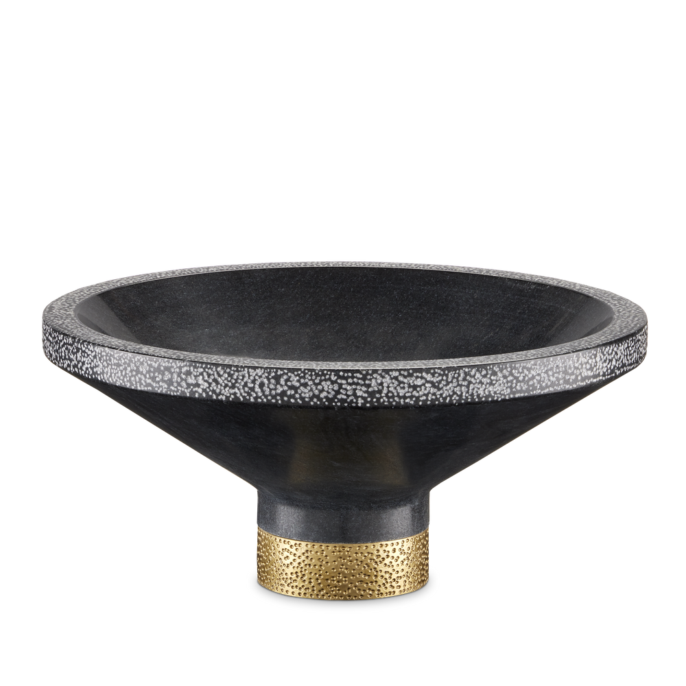 Vincent Black Marble Bowl