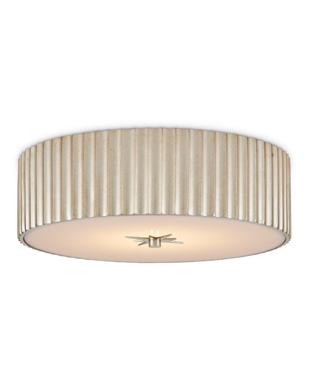 Caravel Silver Flush Mount