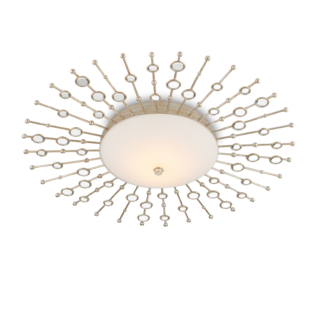 
                      
                        Planisphere Silver Flush Mount
                      
                    