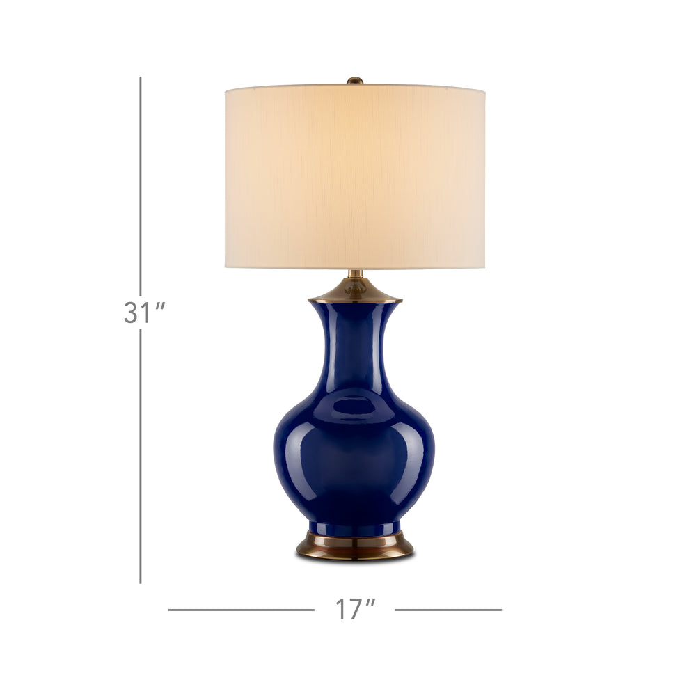 
                      
                        Lilou Blue Table Lamp.
                      
                    