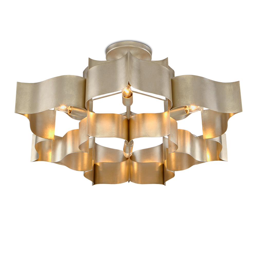 
                      
                        Grand Lotus Large Silver Chandelier
                      
                    
