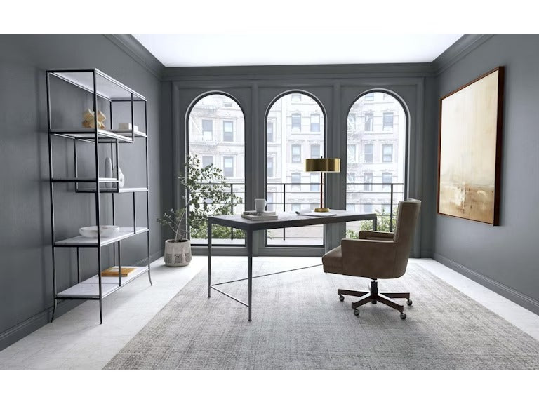 
                      
                        Commerce & Market Bookcase - Dark Gray Metal Frame
                      
                    
