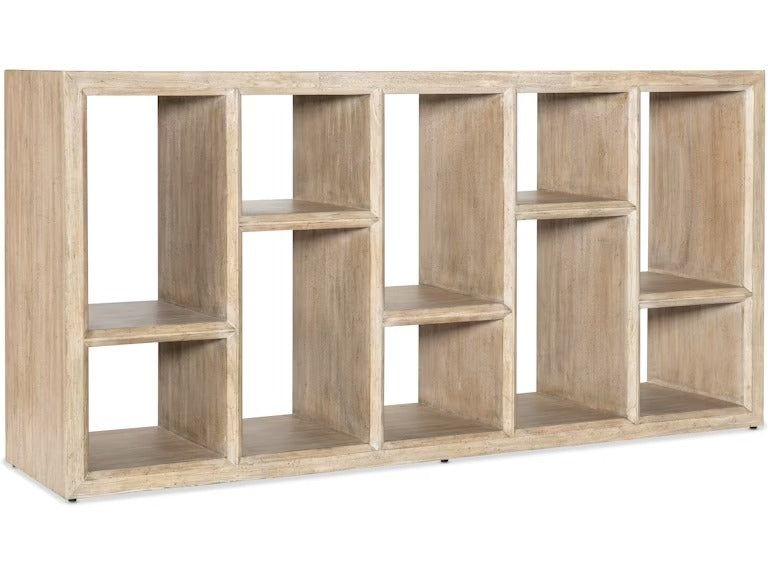 Commerce & Market Console - Natural Light Wood Finish