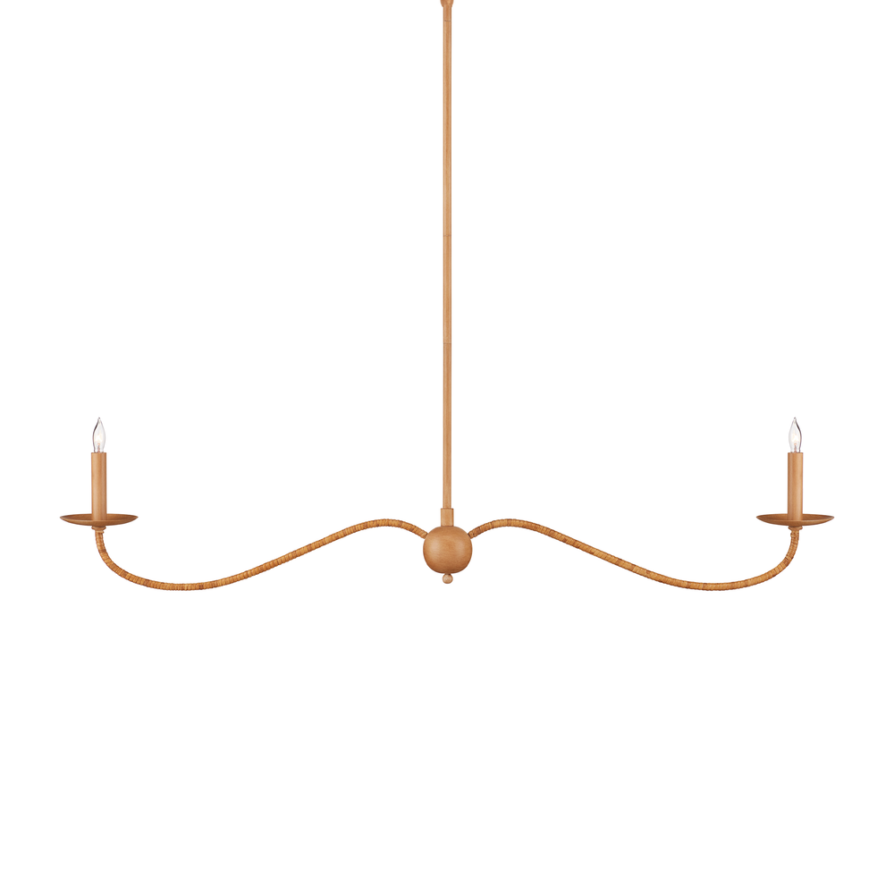 
                      
                        Saxon Linear Tan  Chandelier
                      
                    
