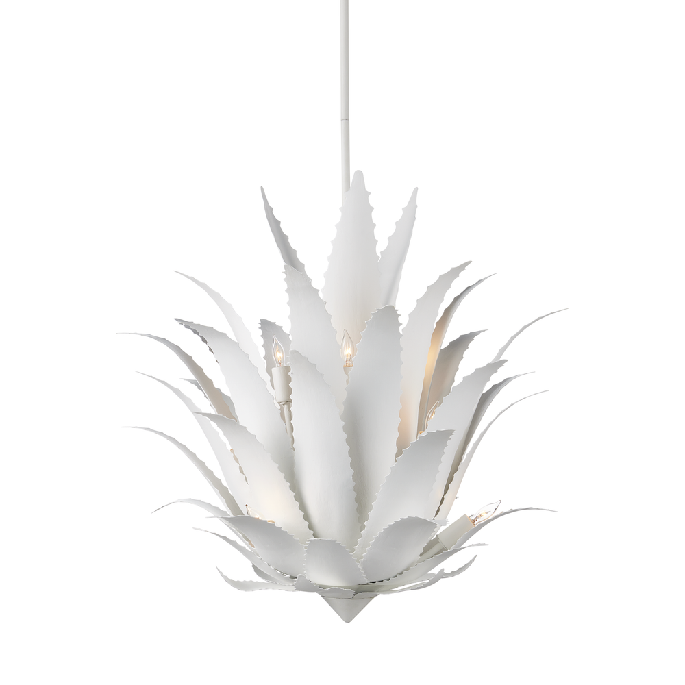 
                      
                        Agave White Chandelier
                      
                    