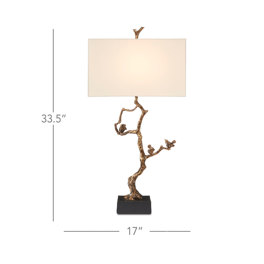 
                      
                        Shadows Brass Table Lamp.
                      
                    