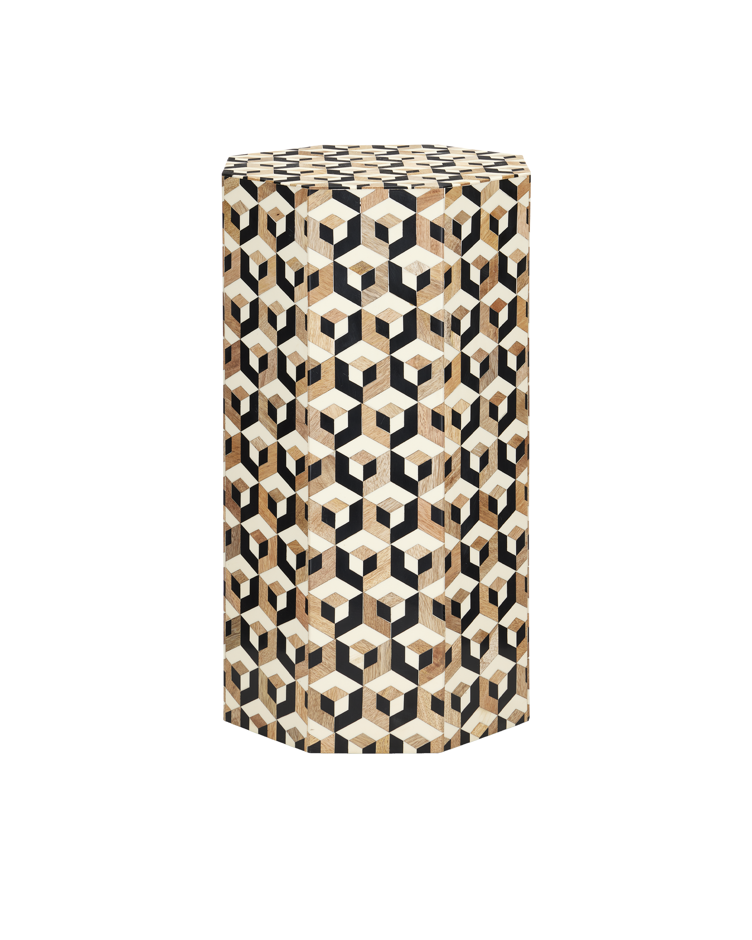 Currey & Company Geo Accent Table