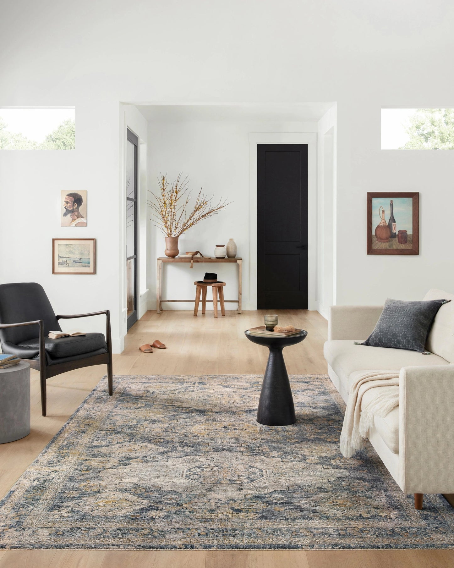 Loloi Gaia Denim / Taupe 11'-6" x 15'-5" Area Rug