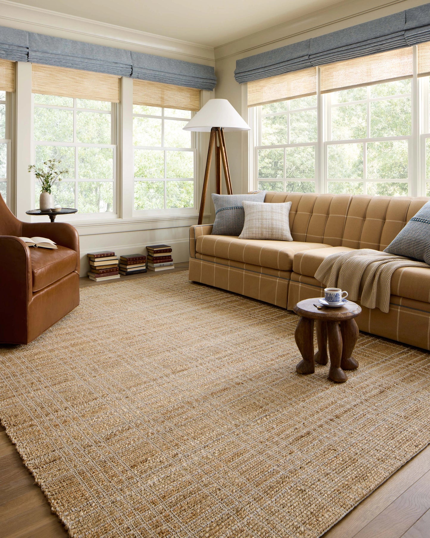 Chris Loves Julia x Loloi Judy Natural / Cream 2'-3" x 3'-9" Accent Rug
