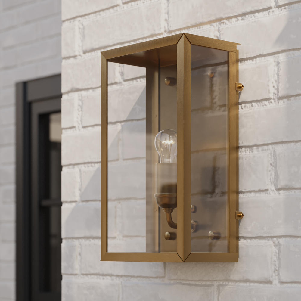 
                      
                        Royster Brass Outdoor Wall Sconce
                      
                    