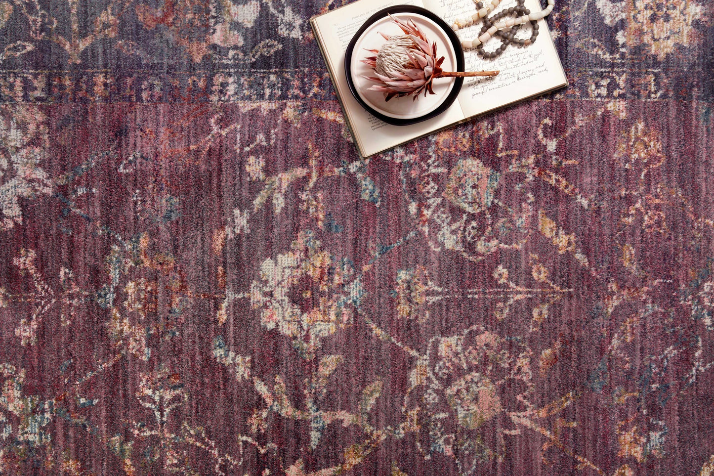 Loloi Giada Grape / Multi 10'-0" x 14'-0" Area Rug