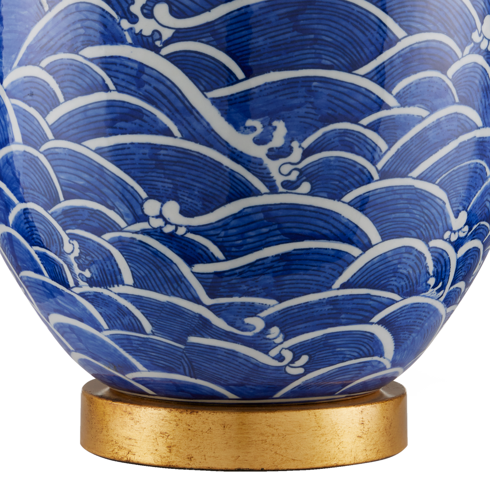 Nami Blue Table Lamp.
