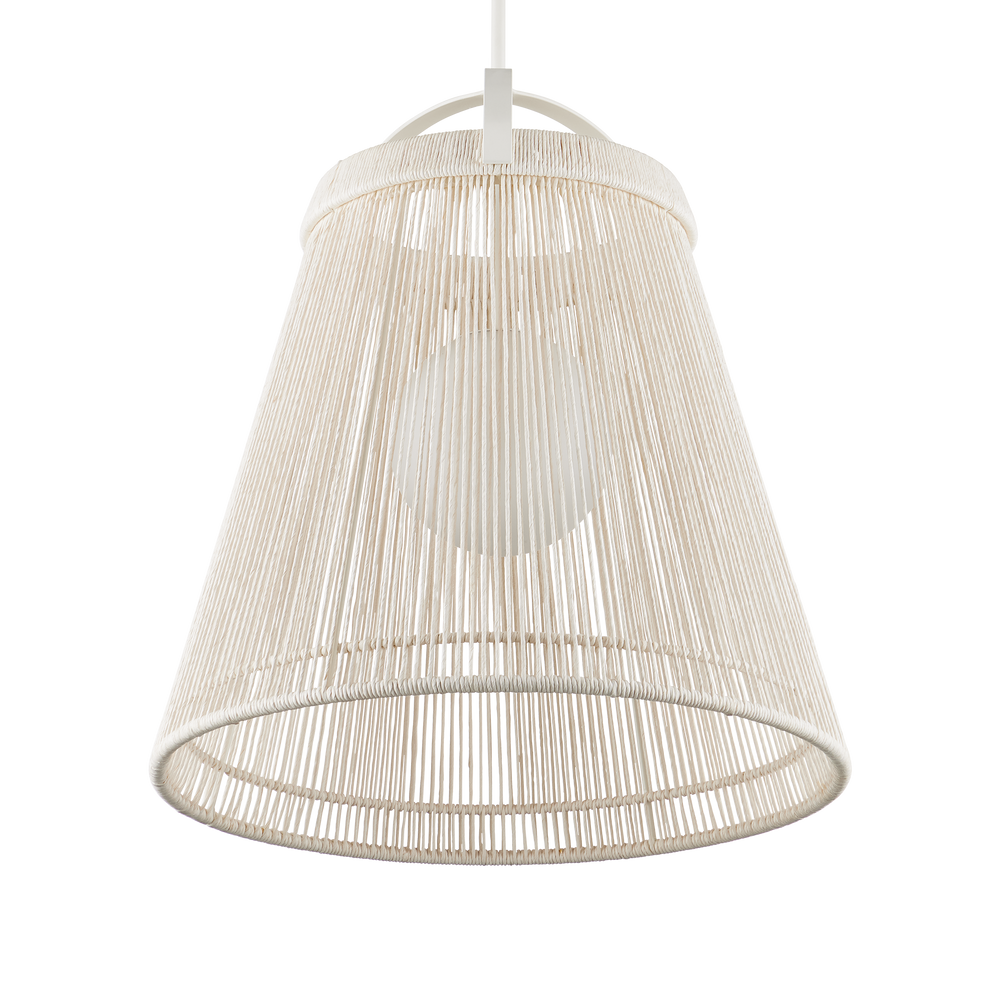
                      
                        Parnell Medium White Pendant
                      
                    