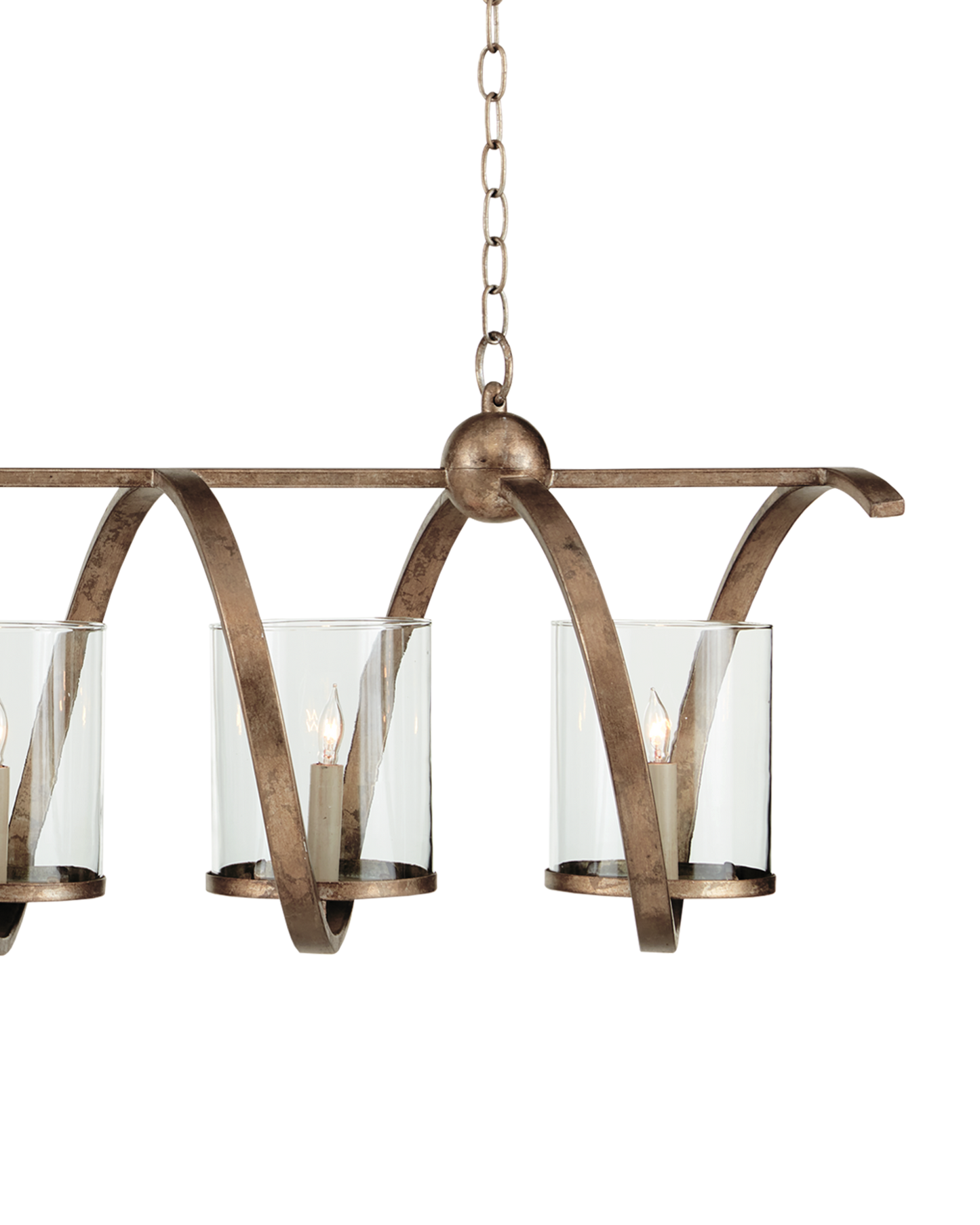 Maximus Medium Bronze Chandelier