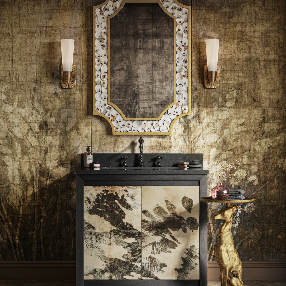 Ballyregan Brass Accent Table