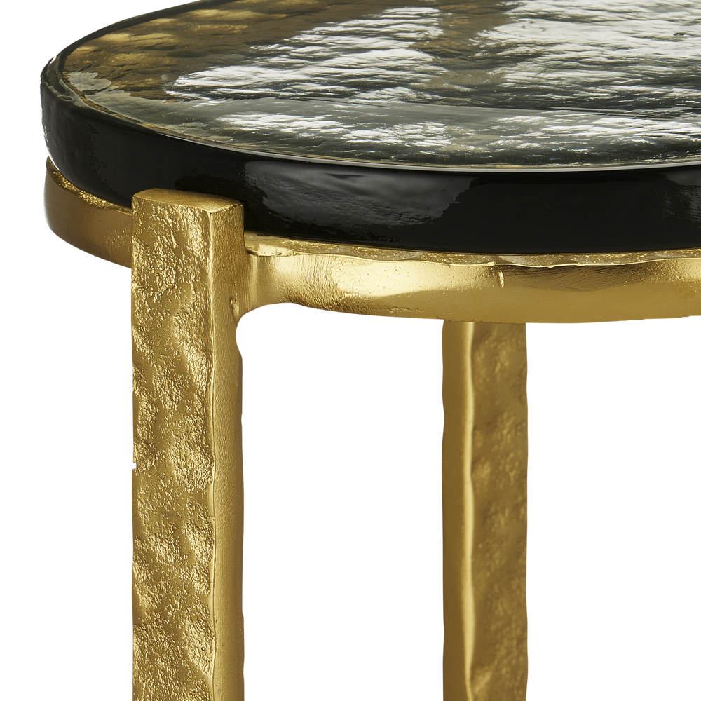 Acea Gold Side Table