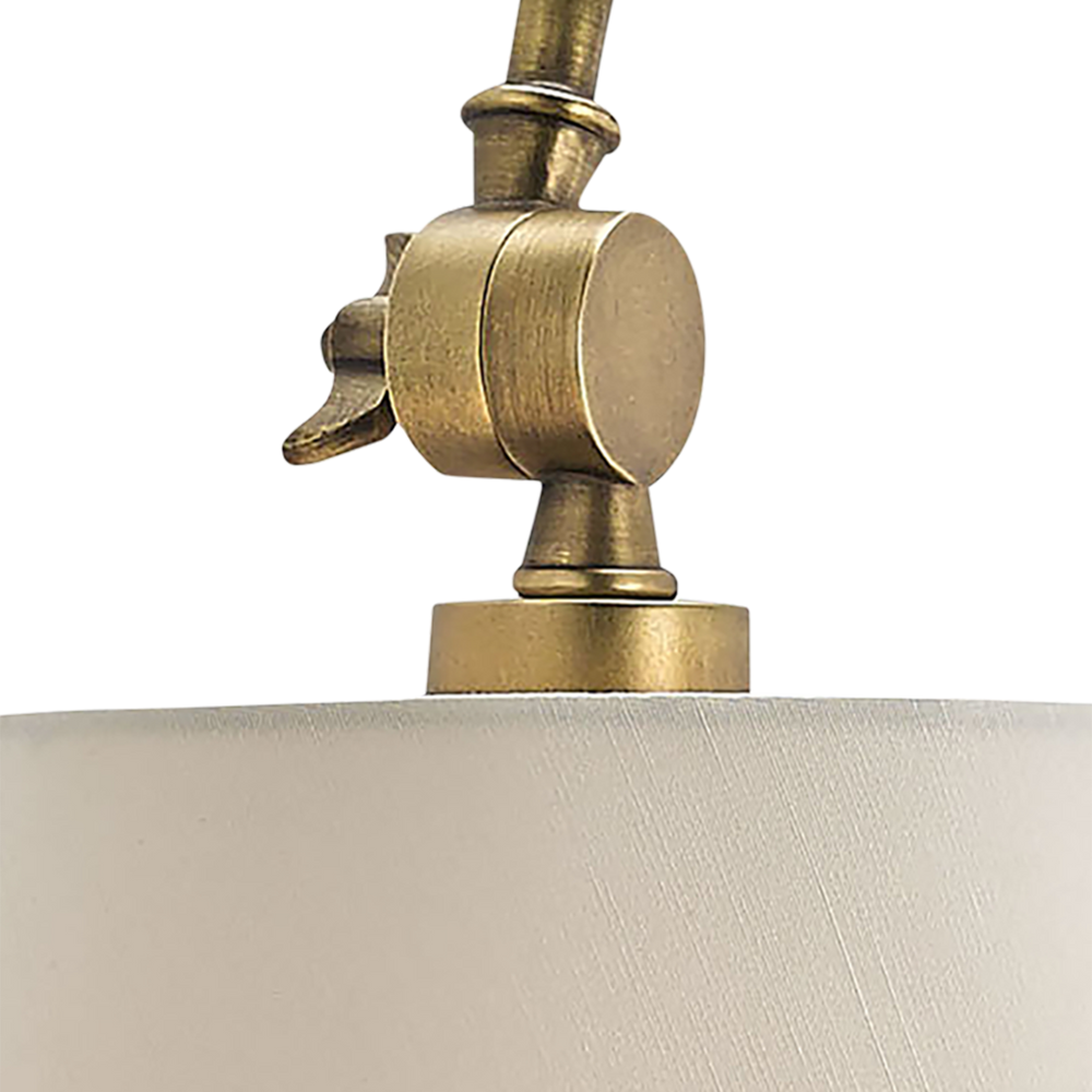 Ashby Brass Swing-Arm Wall Sconce
