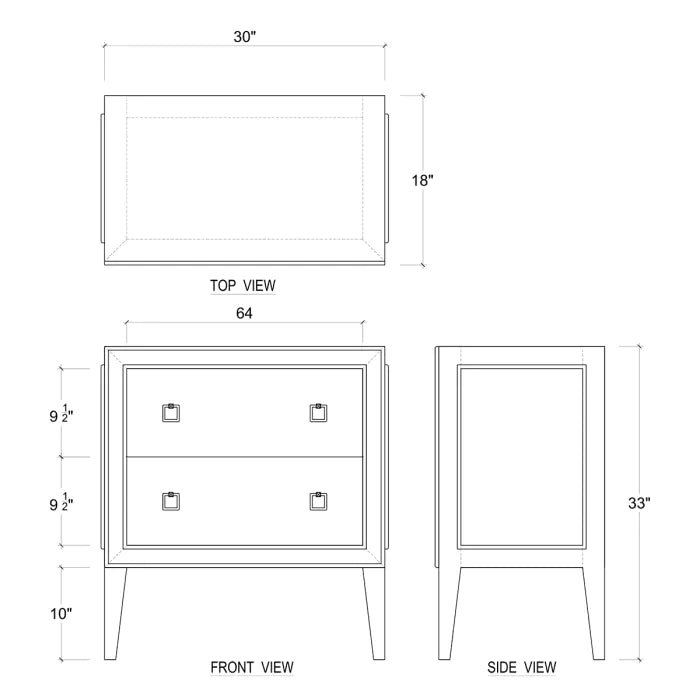 Rutland Bedside Chest