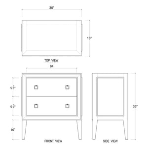 Rutland Bedside Chest