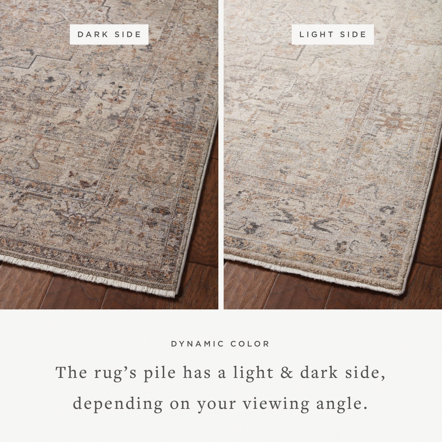 Loloi Lyra Natural / Gold 2'-3" x 3'-10" Accent Rug