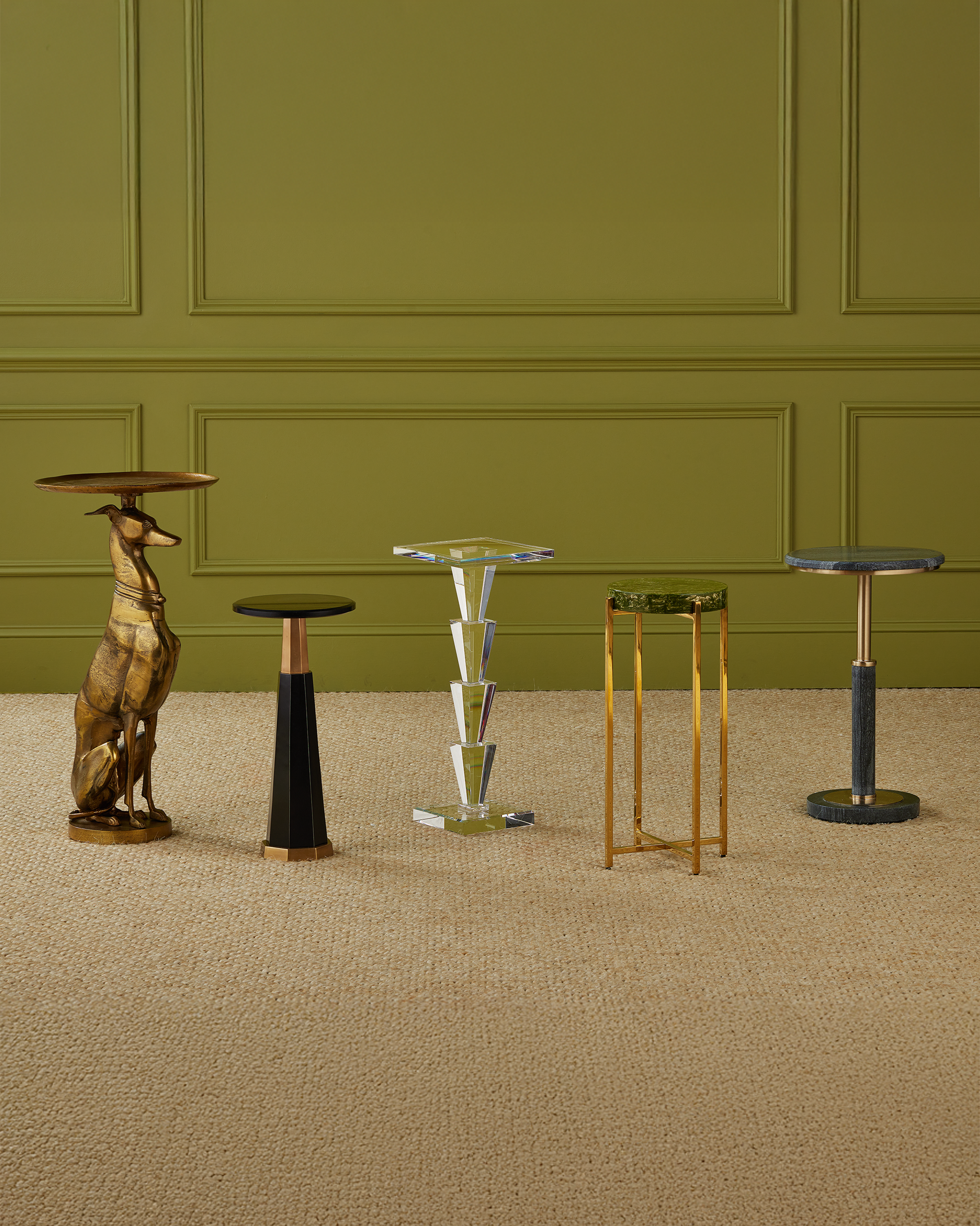 Currey & Company Gieves Drinks Table - Thumbnail 3
