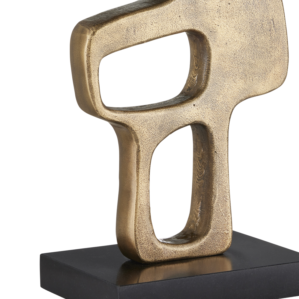 Mithra Brass Table Lamp.