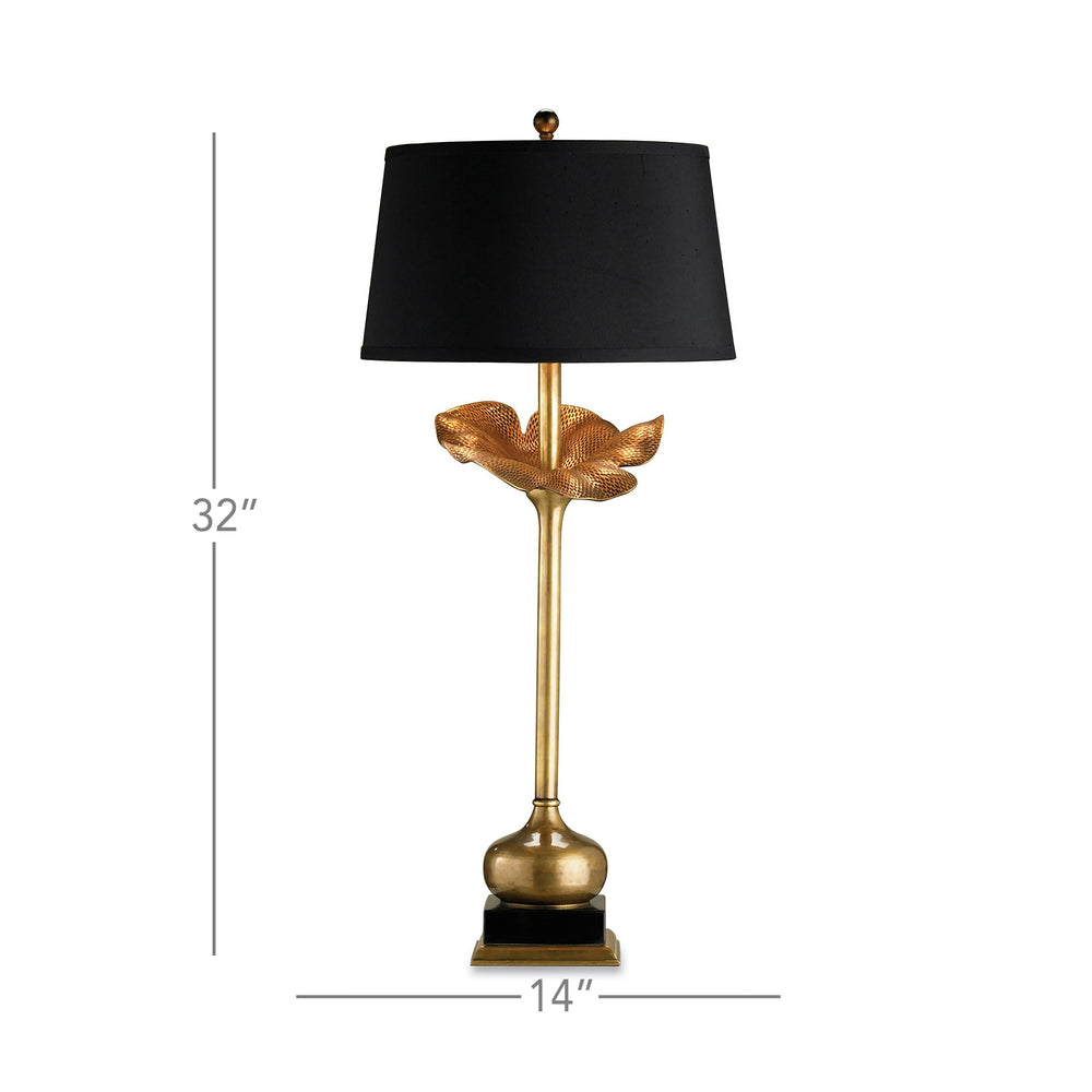 
                      
                        Metamorphosis Brass Table Lamp.
                      
                    