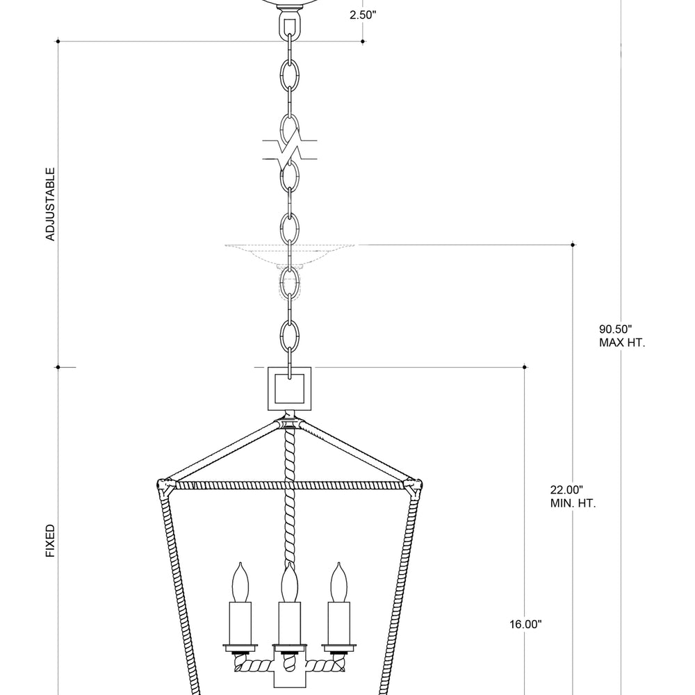 
                      
                        Denison Small Natural Lantern.
                      
                    