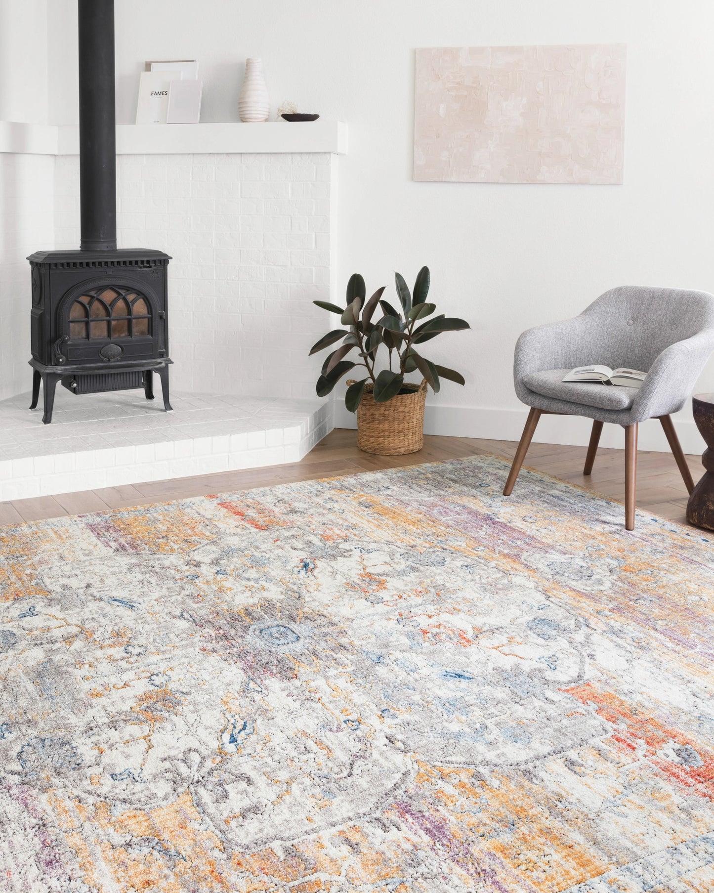 Loloi Dante Natural / Sunrise 9'-6" x 13'-3" Area Rug