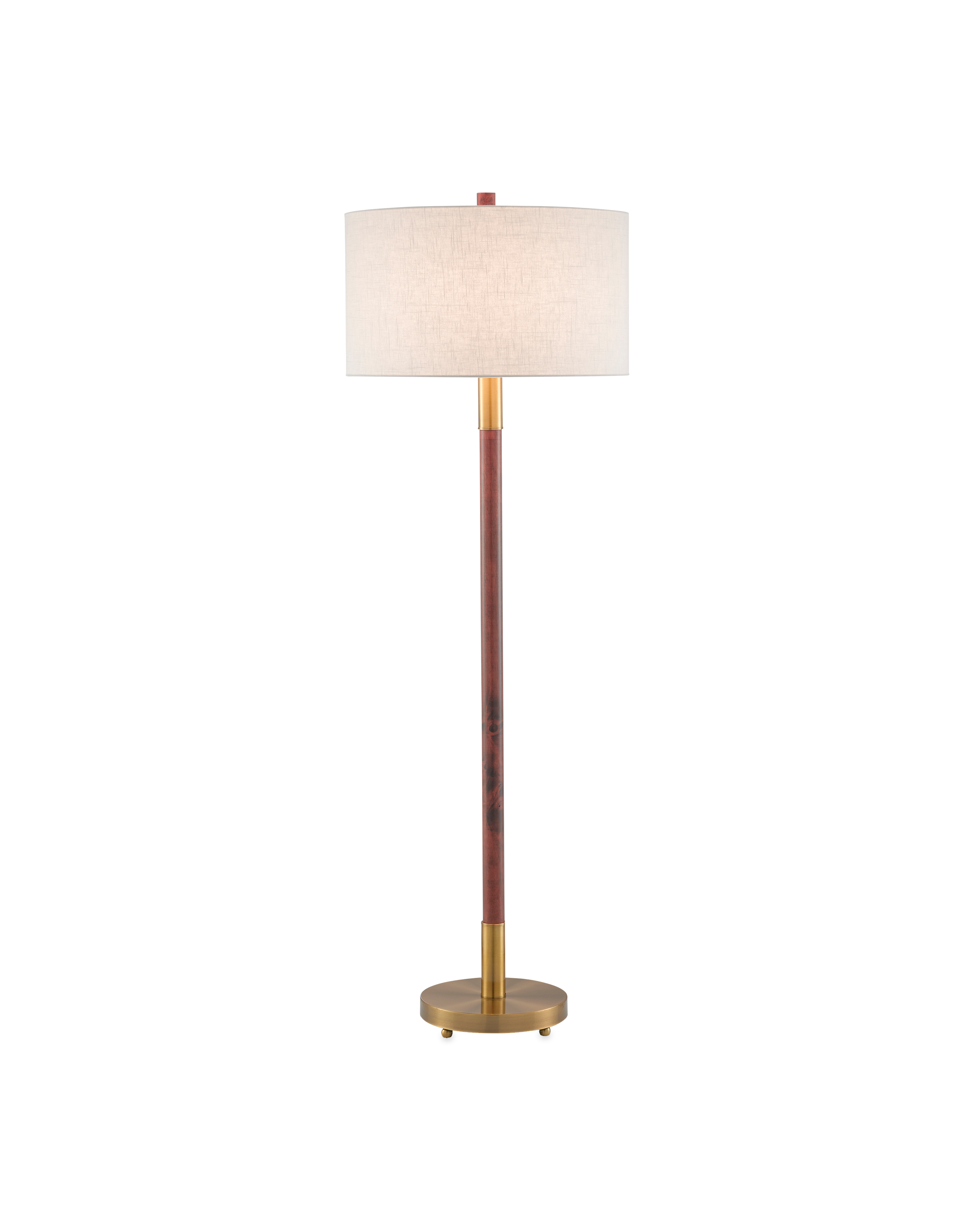 Bravo Mahogany Floor Lamp - Thumbnail 3