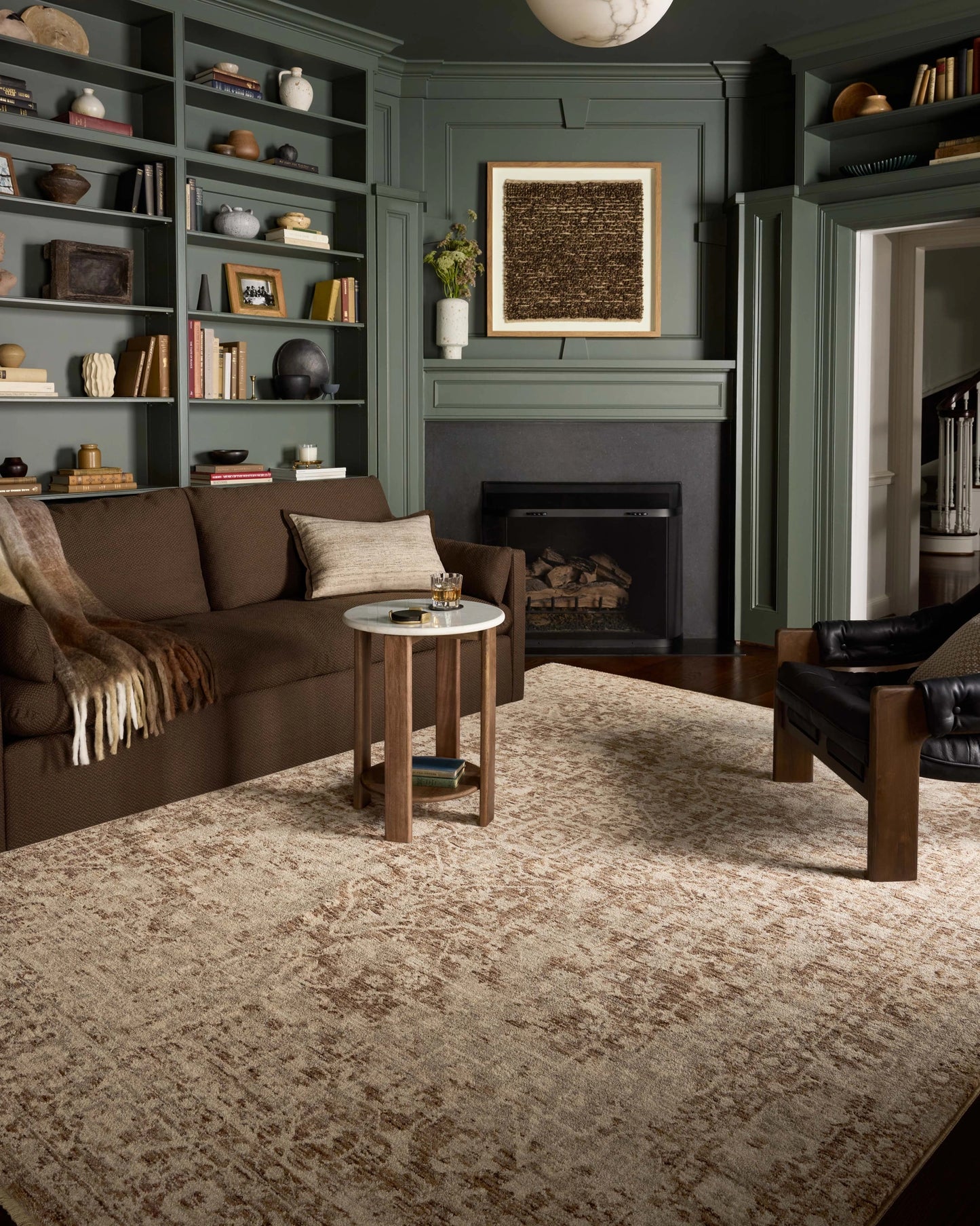 Loloi Newman Bark / Natural 2'-7" x 10'-0" Runner Rug