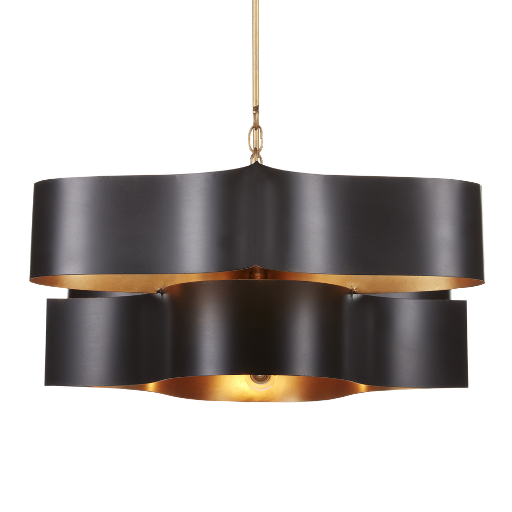 
                      
                        Grand Lotus Oval Black Chandelier
                      
                    