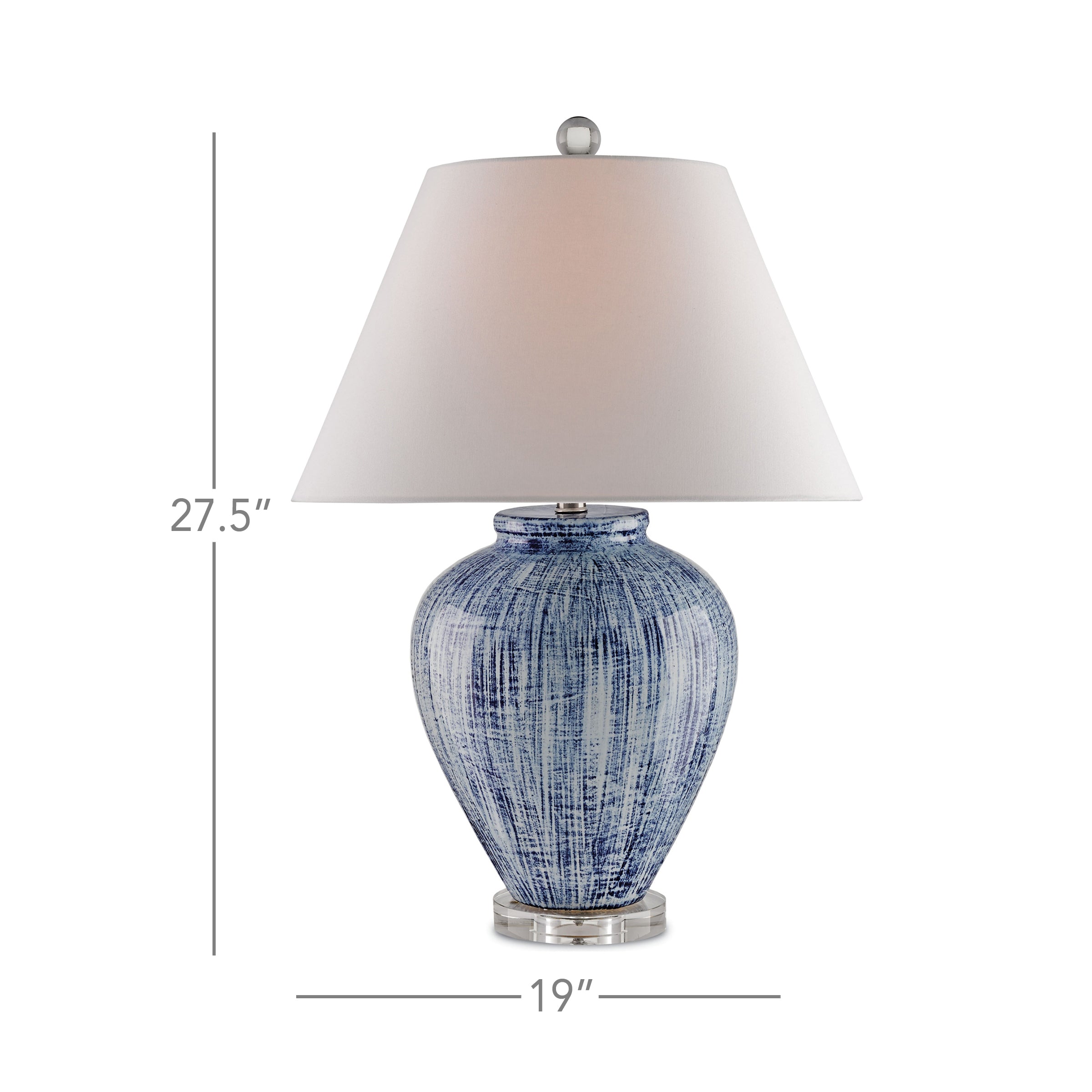 Malaprop Blue Table Lamp - Thumbnail 2