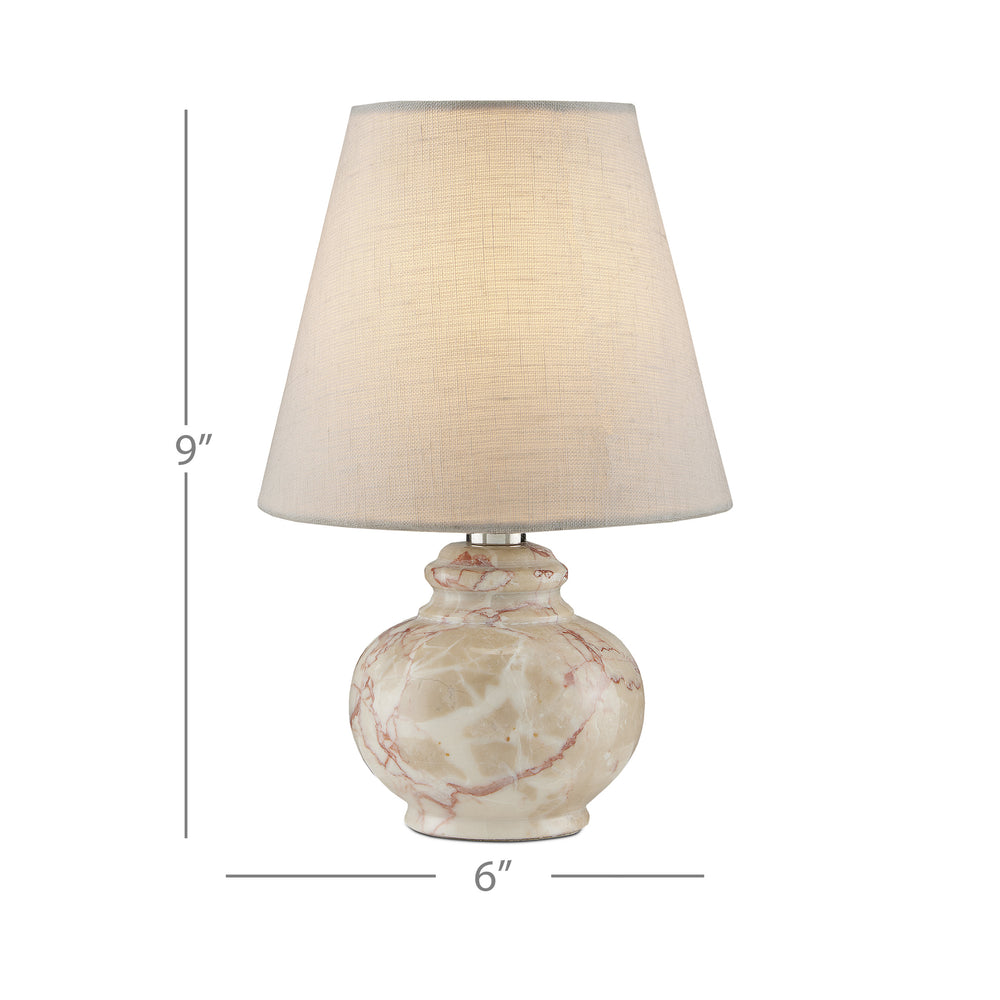 
                      
                        Piccolo Tan Mini Table Lamp.
                      
                    