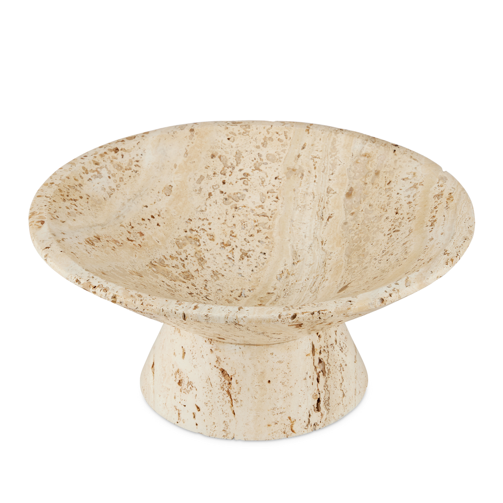 
                      
                        Lubo Travertine Small Bowl.
                      
                    