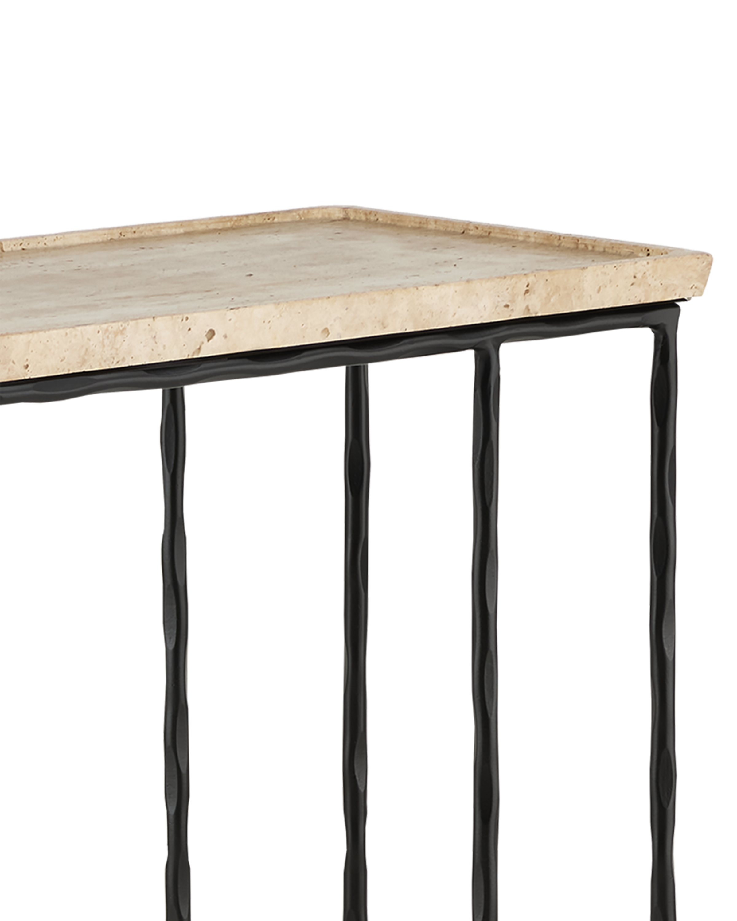 Boyles Travertine C Table - Thumbnail 2