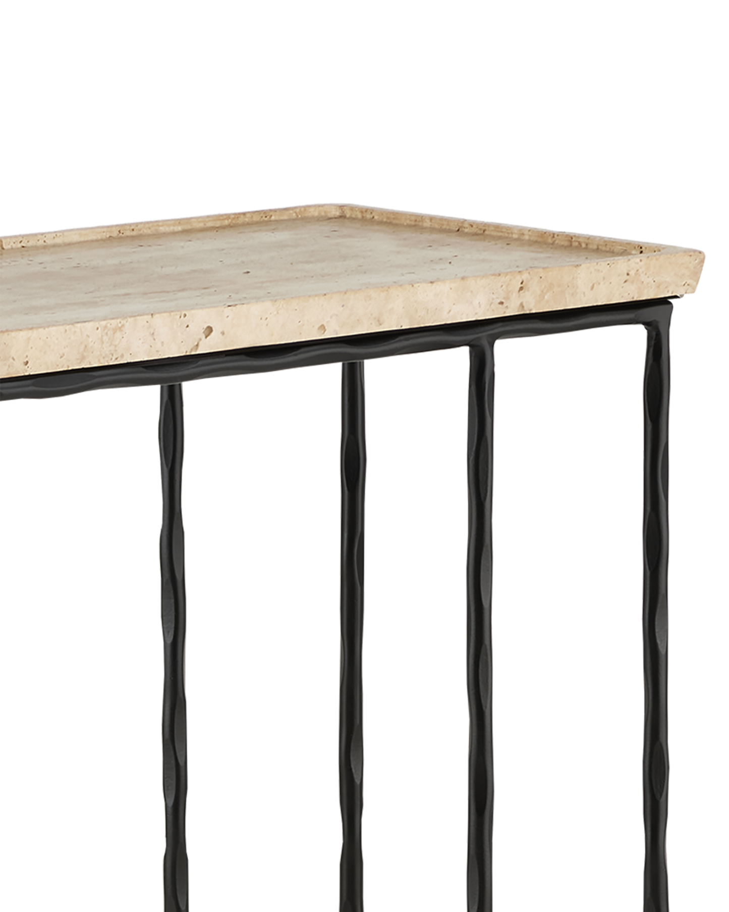 Boyles Travertine C Table