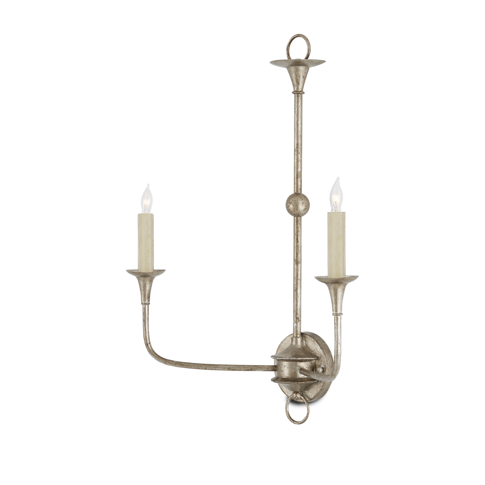 
                      
                        Nottaway Bronze Double-Light Wall Sconce
                      
                    