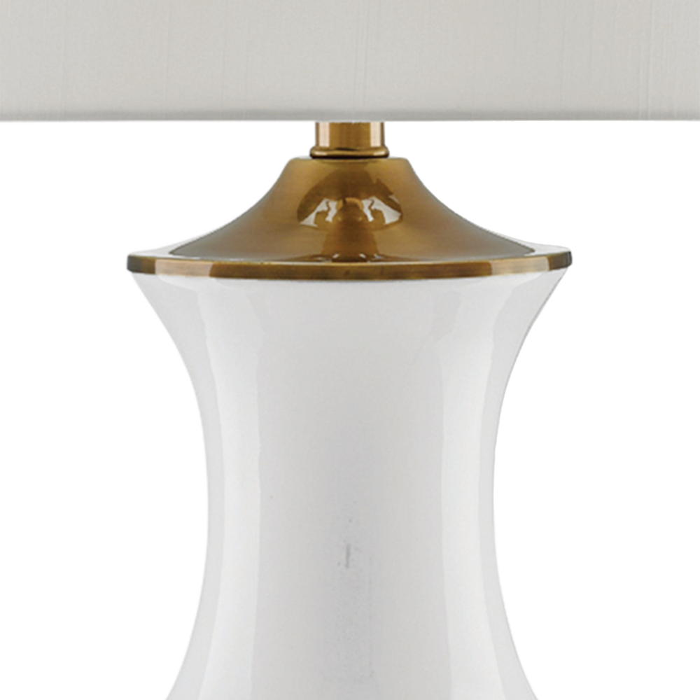 Lilou White Table Lamp.