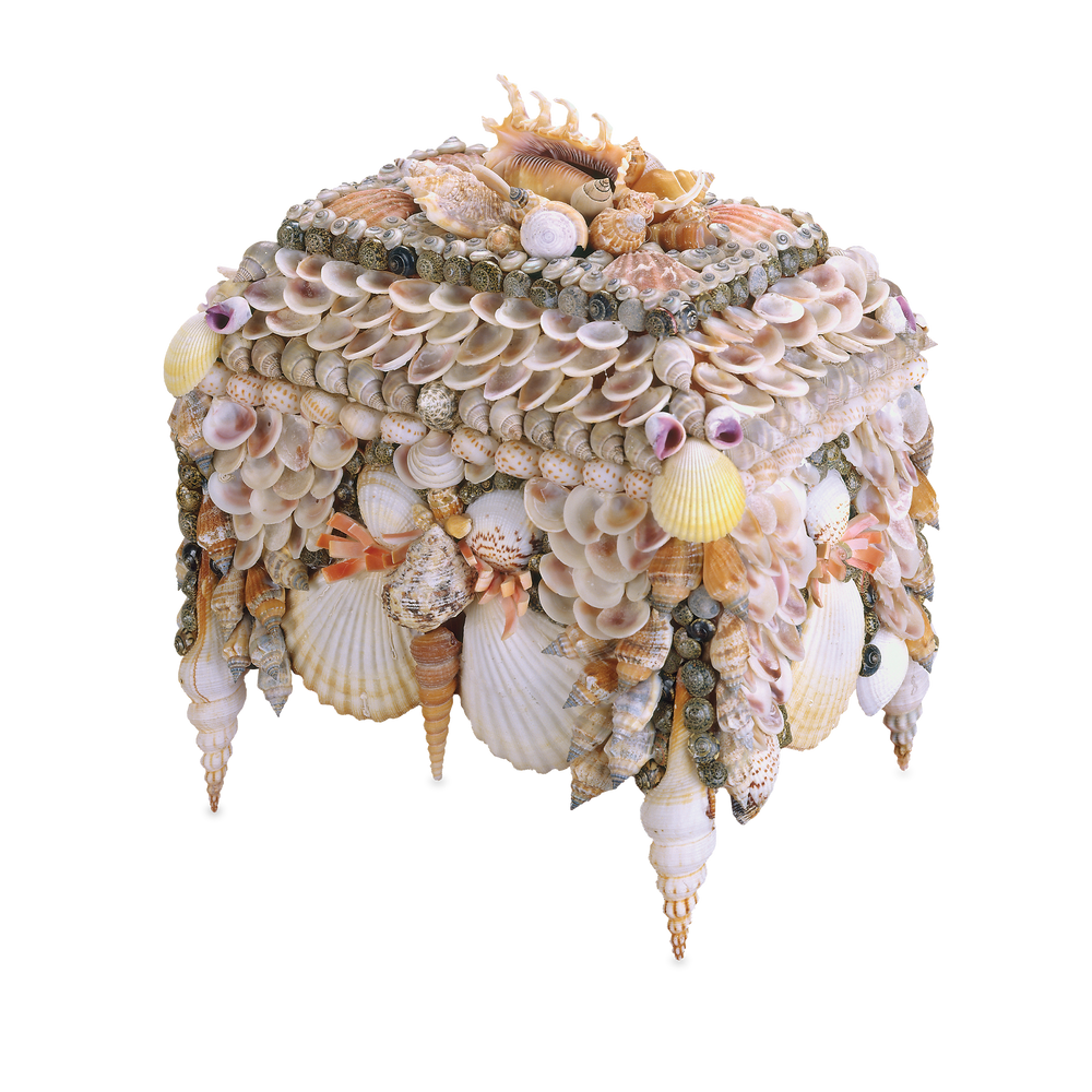 Boardwalk Natural Shell Jewelry Box.