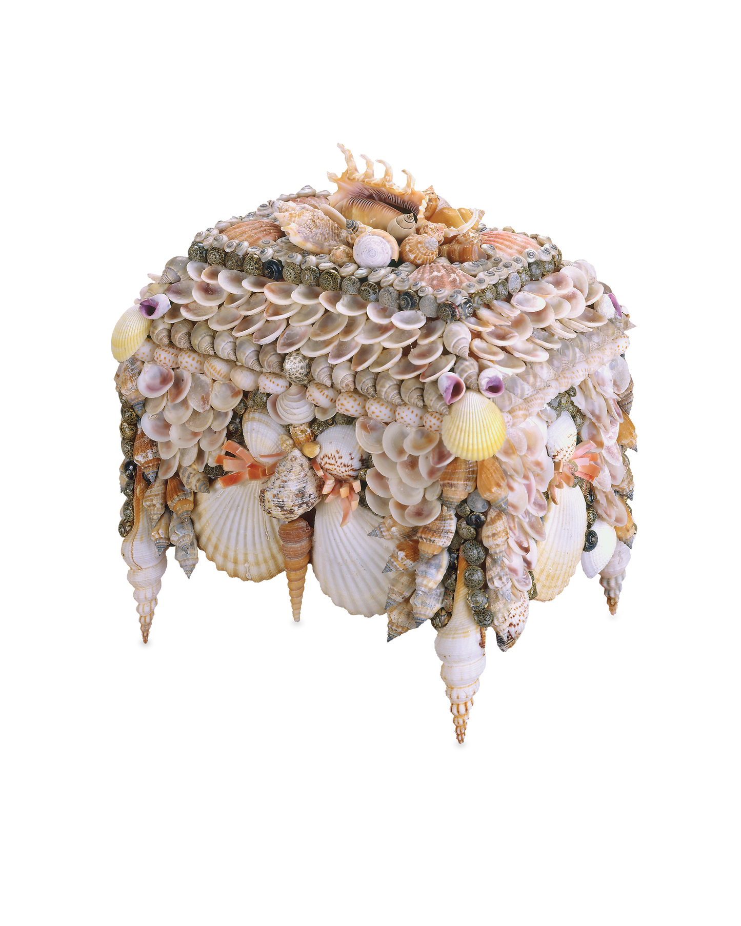 Boardwalk Natural Shell Jewelry Box.