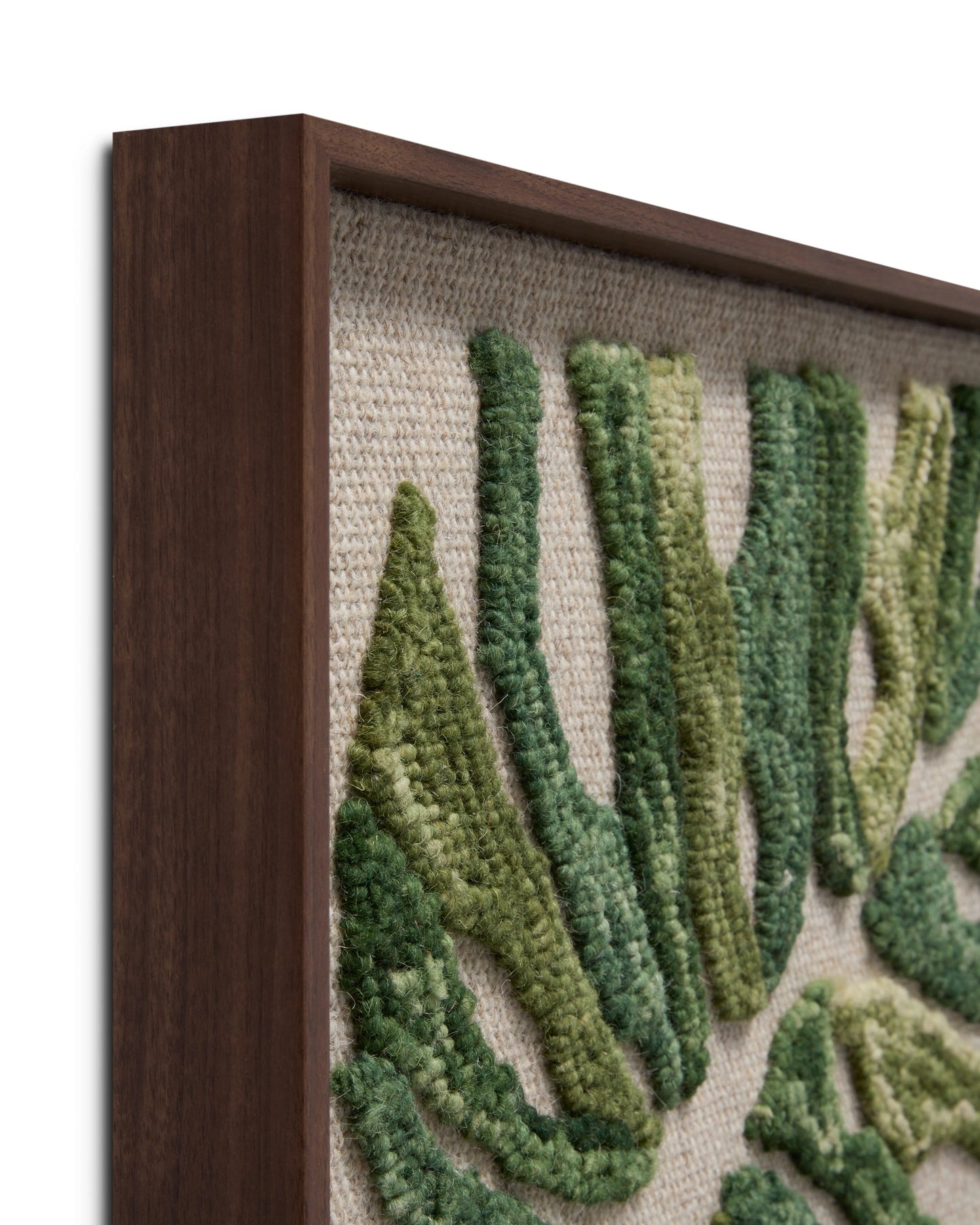 Loloi Borneo Green / Ivory 2'-1" x 2'-1" Wall Art