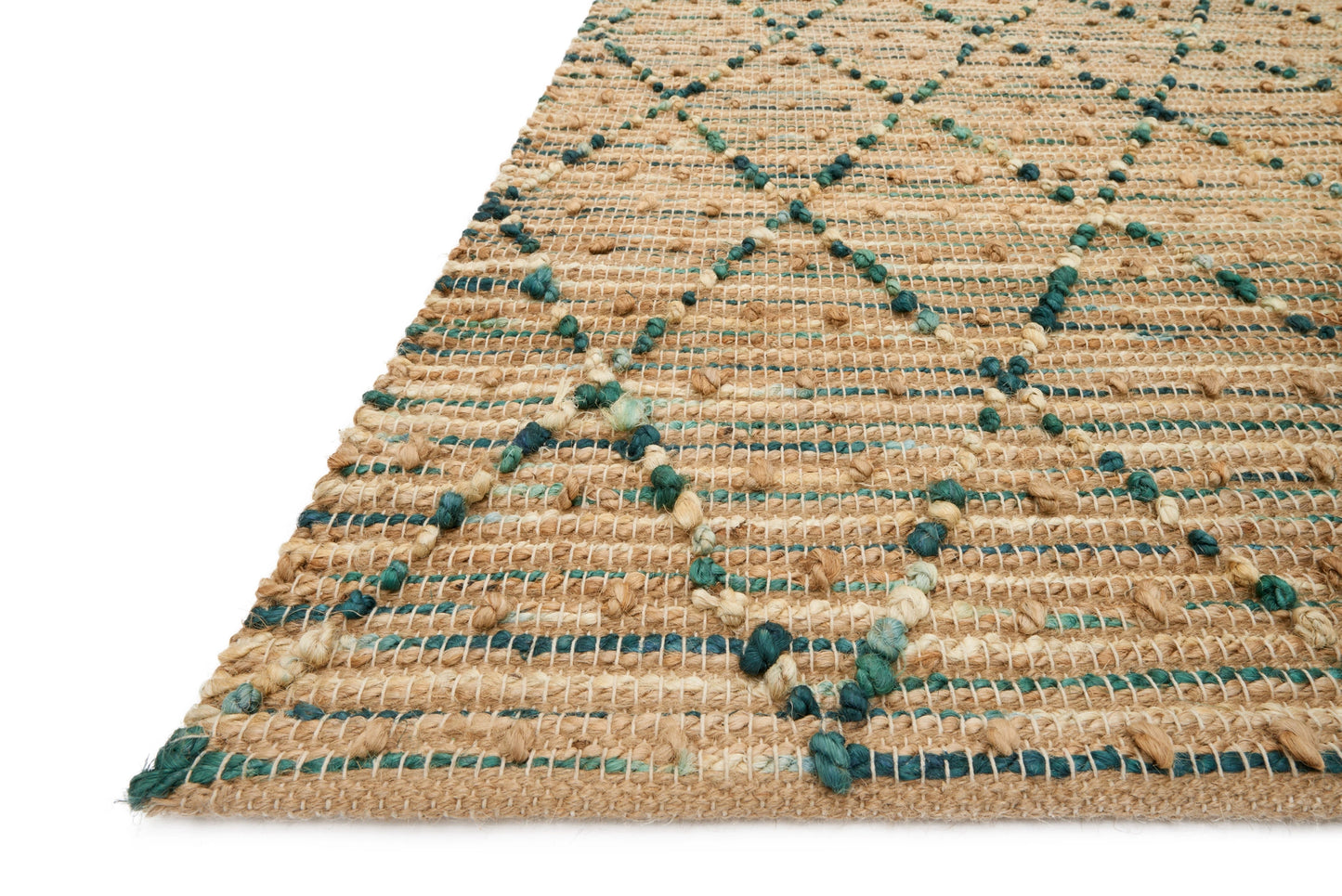 Loloi Beacon Aqua 3'-6" x 5'-6" Accent Rug