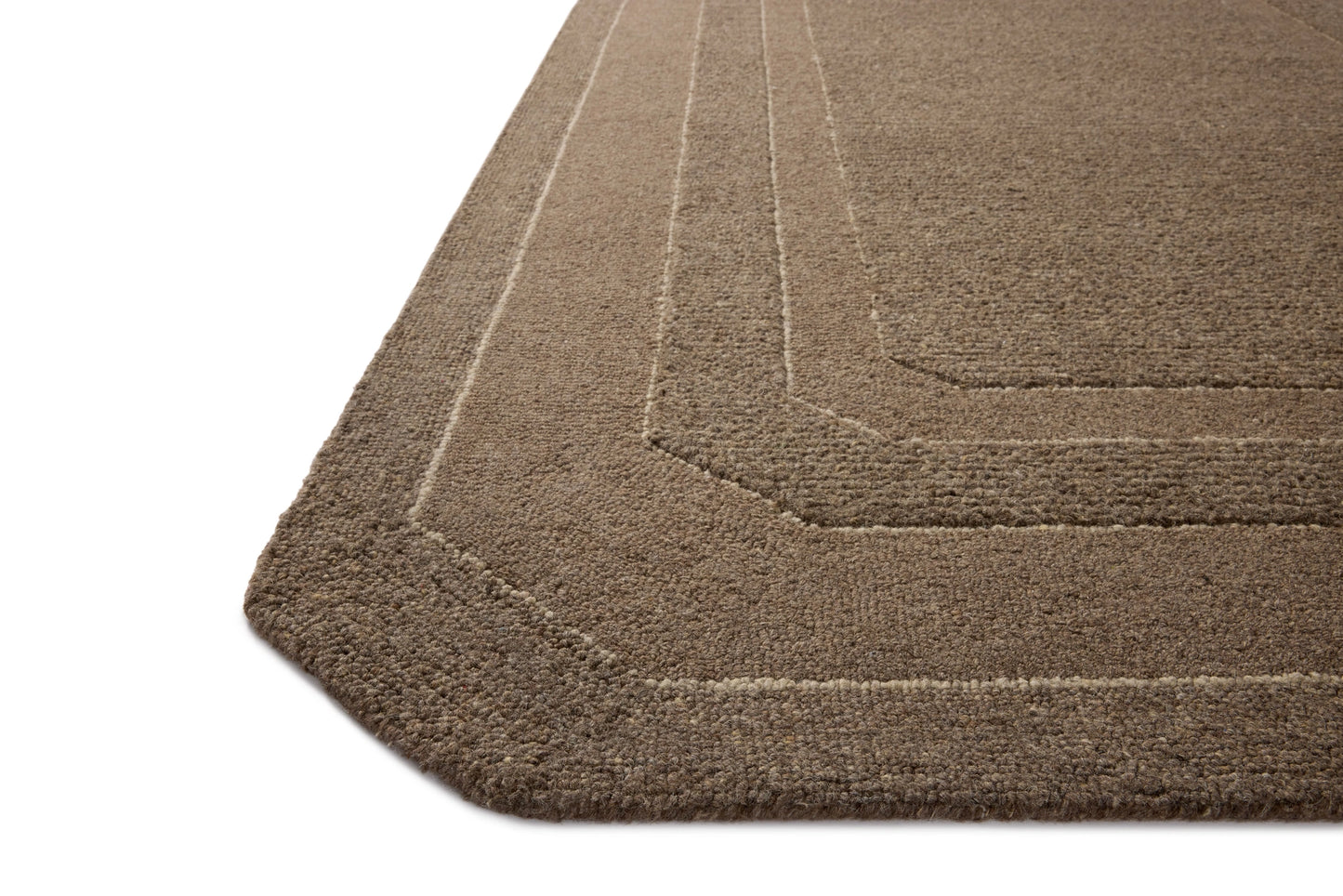 Loloi Clayton Bark 18" x 18" Sample Rug