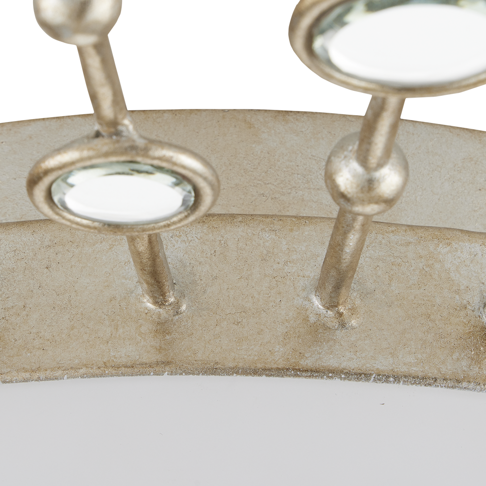 
                      
                        Planisphere Silver Flush Mount
                      
                    