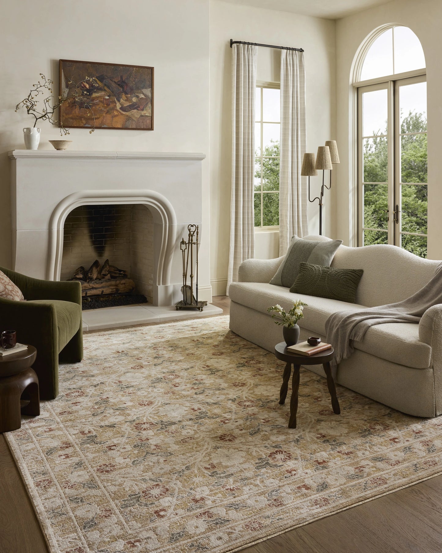 Loloi Clarisse Sand / Multi 2'-6" x 10'-2" Runner Rug