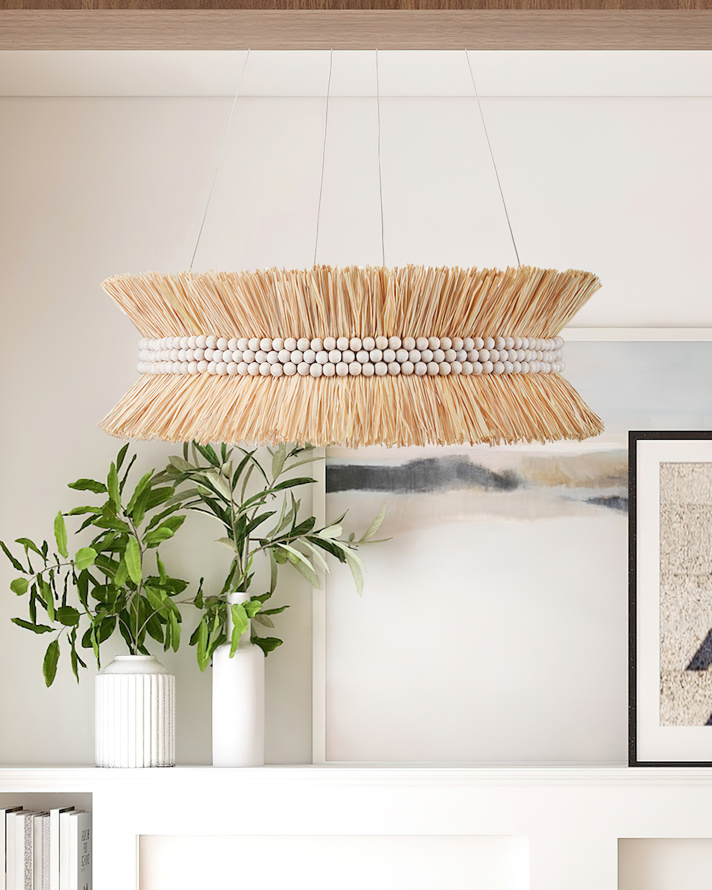 Currey & Company Seychelles Chandelier - Thumbnail 4