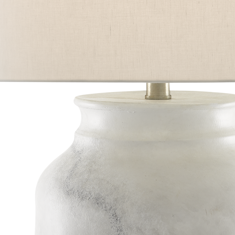 Kalossi White Table Lamp.