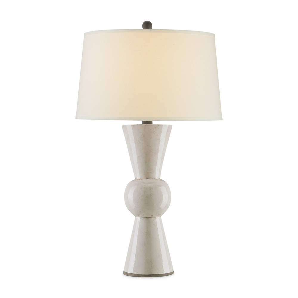 Upbeat White Table Lamp